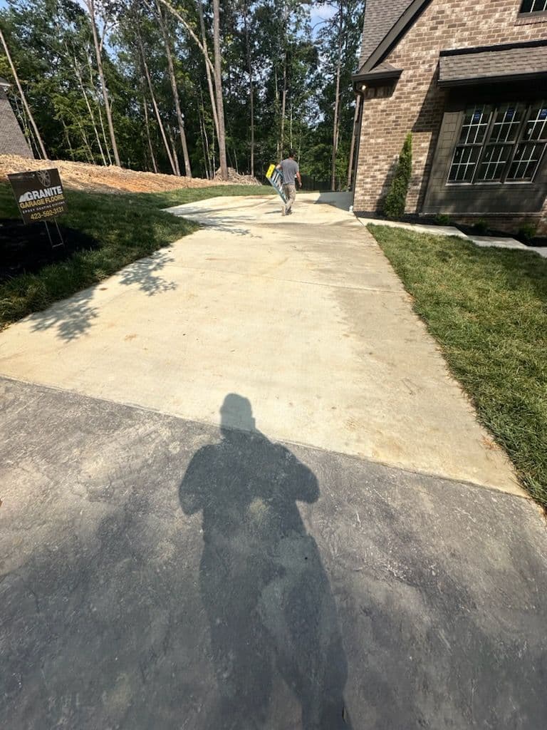 Driveway Revitalization with Expert Pressure Washing image