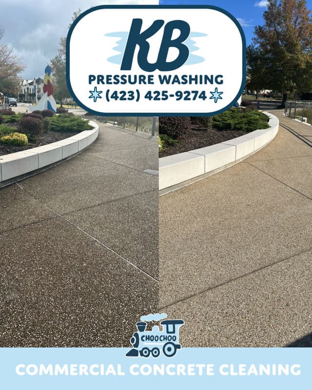 Project Concrete Cleaning at Hunter Museum of American Art image