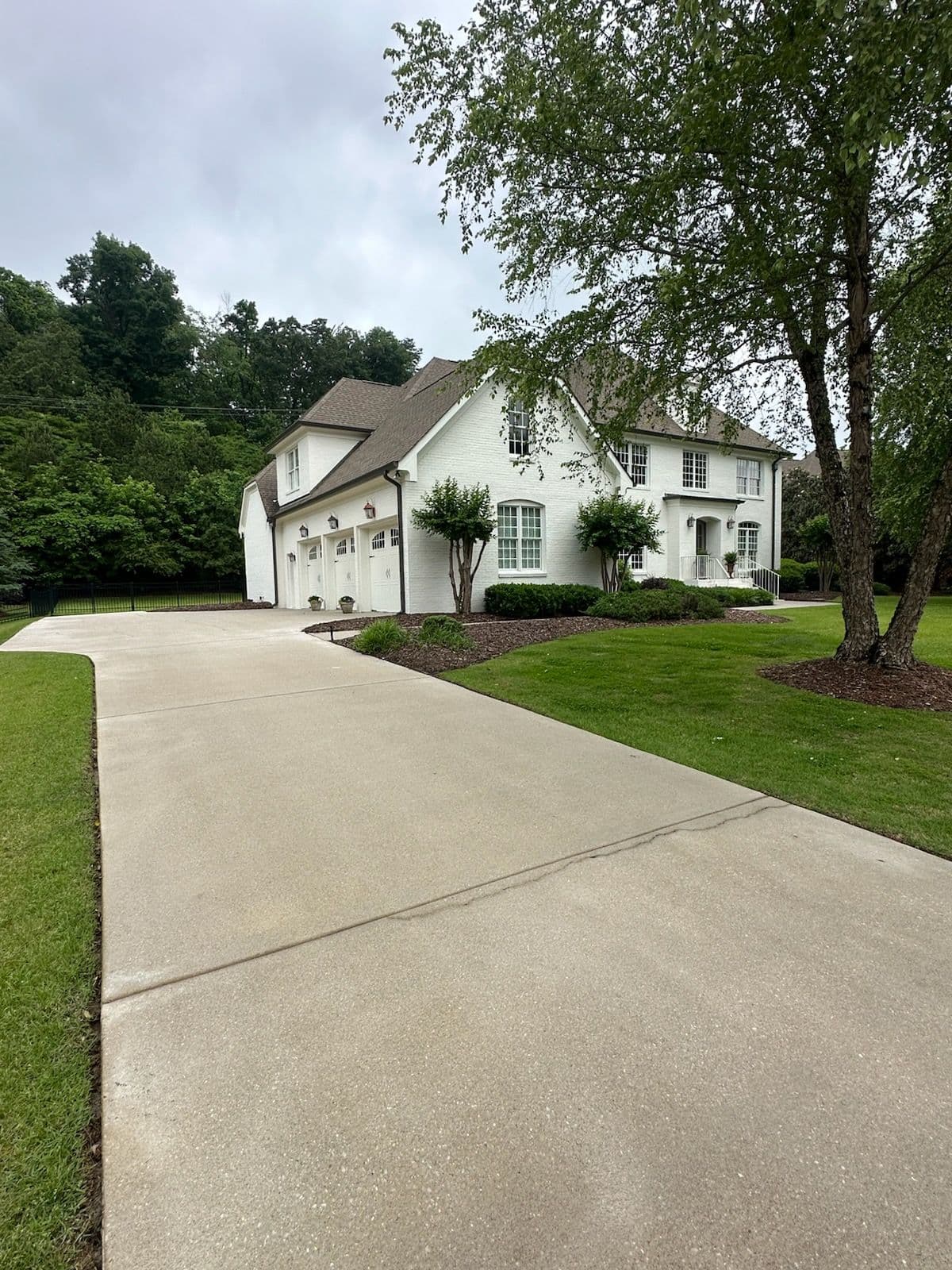 Project Sparkling Clean Driveway in Riverview TN image