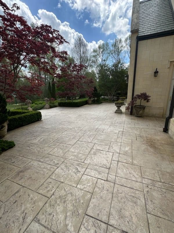 Patio and Sidewalk Pressure Washing in Ooltewah, TN image